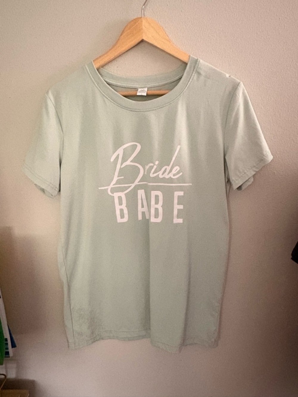 Bride Babe Graphic Tee in Mint